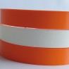 Bracelet fantaisie bicolore orange