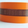 Bracelet fantaisie bicolore orange