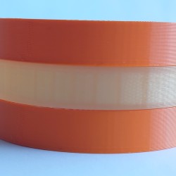 Bracelet fantaisie bicolore orange