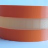 Bracelet fantaisie bicolore orange