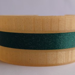 Bracelet fantaisie bicolore en son de blé